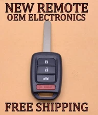 NEW REMANUFACTURED KEY REMOTE HEAD FOB FOR 2016 2017 HONDA ACCORD 35118-T2A-A60