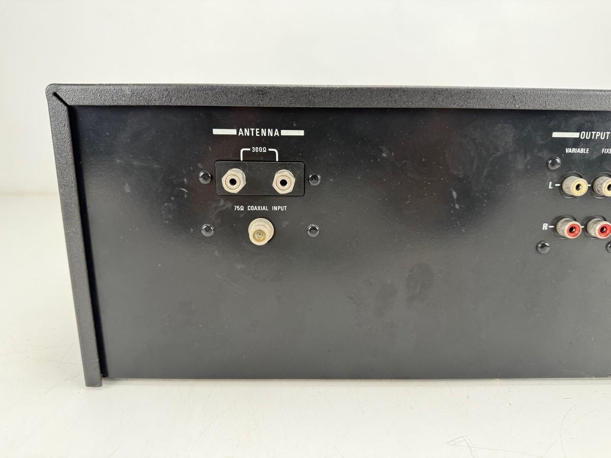 Sony ST - A6B FM Stereo Tuner - Fully Working - Blue colored