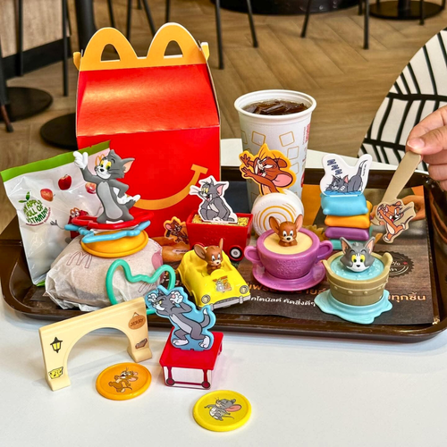 Mcdonalds Happy Meal Tom And Jerry Toy New In Pack 2025 Mcdonald's Collectible - Picture 3 of 18