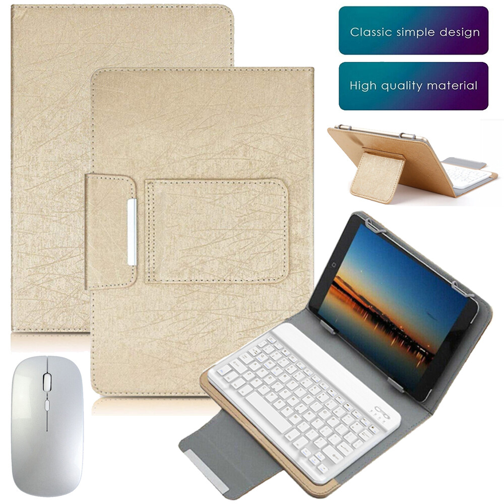 For ACER ACTAB1422 10.3" inch Tablet Universal Bluetooth Keyboard Case