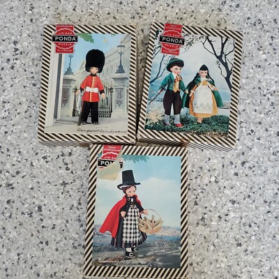 3 Vintage Ponda Wood Puzzles 12 Piece Sussex England