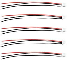 Apex RC Products JST-XH 2S Balance Plug W/ 6" / 150mm Wire Lead - 5 Pack #1080