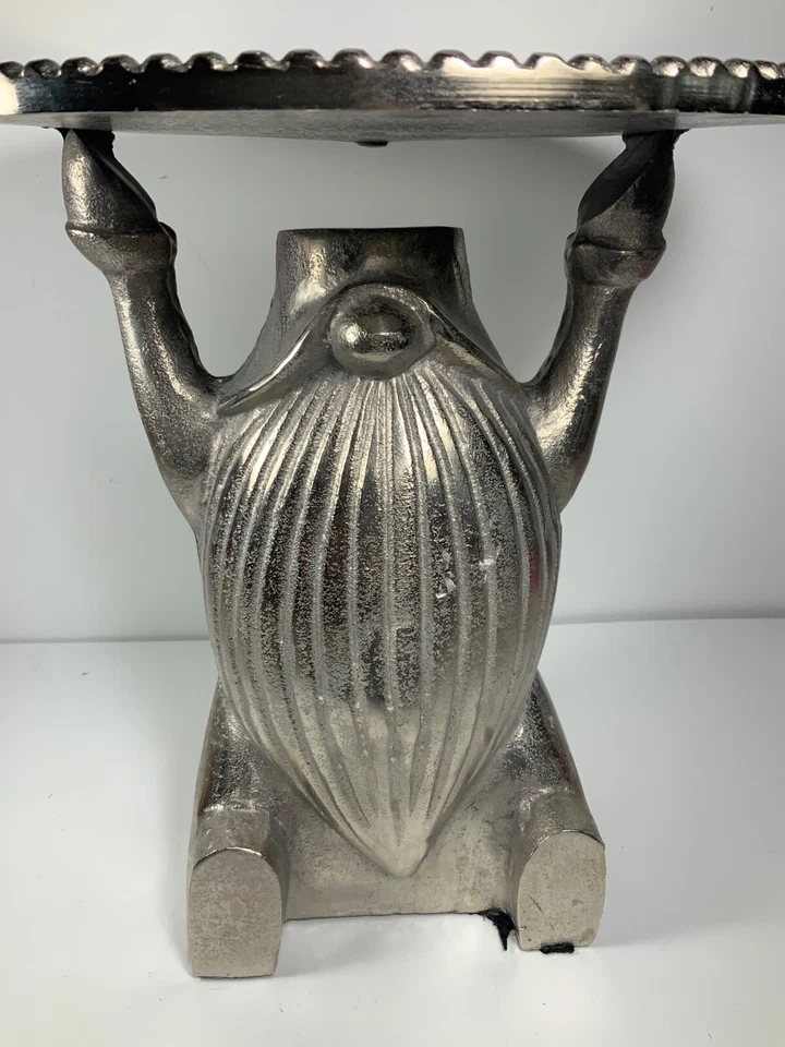 Portapaté/plantas Pottery Barn Metal Gnomo 10,5 pulgadas Foto 4 de 4