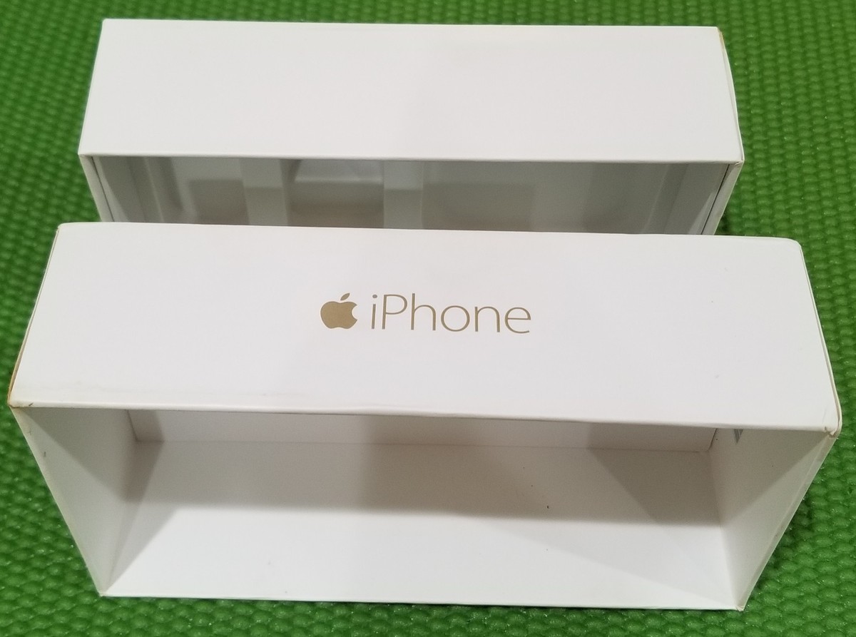 EMPTY RETAIL BOX ONLY for Genuine Apple iPhone Gold 64GB Model