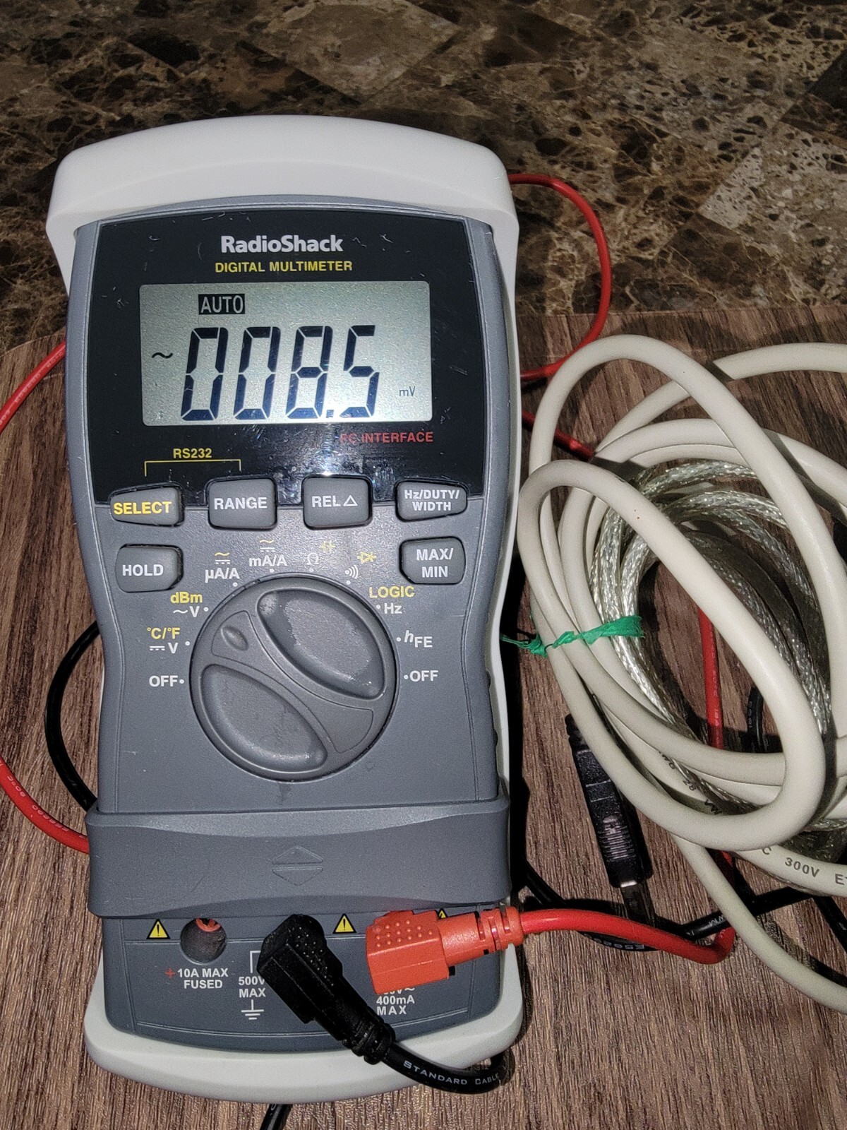 Radio Shack 46 Range Digital Multimeter W/ PC interface Cat. 22812 eBay