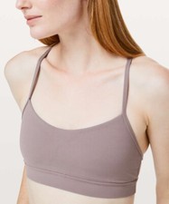 NWOT Lululemon Flow Y Bra Nulu Lunar Rock  SIZE 8
