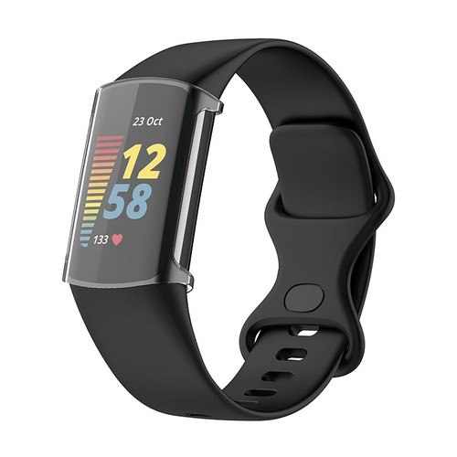 For Fitbit Charge 6/5 Protective Case TPU Electroplate Protective Watch Case - Zdjęcie 11 z 18