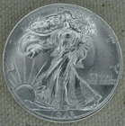 1943 Walking Liberty Half Dollar BU Unc 90% SIlver US Mint 50C Coin