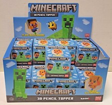 MINECRAFT 3D PENCIL TOPPER DIRAMIX SCEGLI QUELLI CHE VUOI DAL MENU A TENDINA 