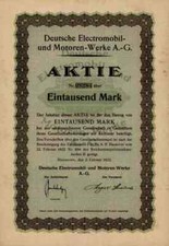 Deutsche Electromobil Motoren Omnobil Kaha 1922 Hannover Wasseralfingen Dresden