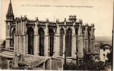 CPA La Cité de CARCASSONNE-Cathédrale St-Nazaire (260878)