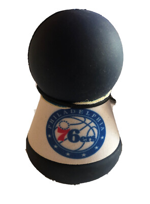 Bark Box Super Chewer Dog Toy Small 0-20lbs Wobble Buddy NBA Philadelphia 76ers