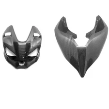 For Ducati Streetfighter V4 Carbon Fiber Front Headlight Fairing Rear Tail Cover
