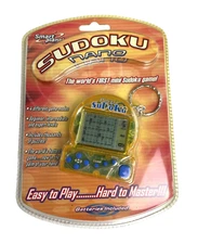 Sudoku Nano Keychain Game Orange 2006 New Sealed