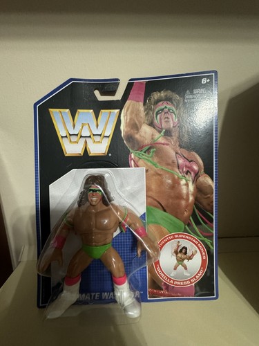 WWE Ultimate Warrior Retro Figure Series 1 WWF Leg...