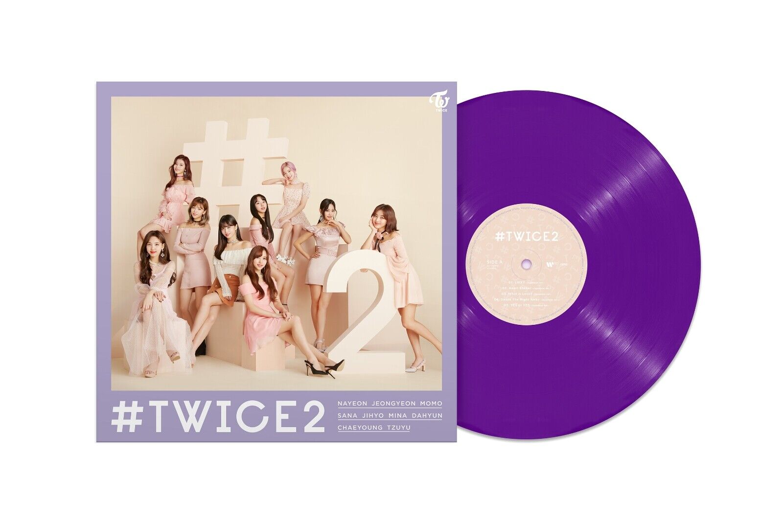 TWICE #2 JAPAN DEBUT BEST ALBUM Color Vinyl LP Analog Record Limited From JP z10