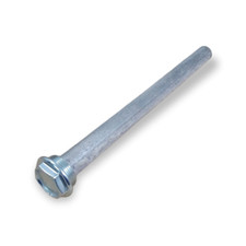 ANODO DI MAGNESIO CON TAPPO 1"1/2 40 CM Ø 32 MM BOLLITORE FILETTATO SACRIFICALE