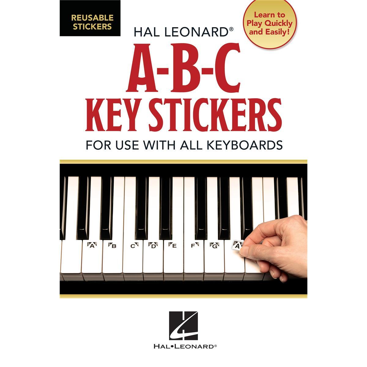 Наклейки для клавиатуры Hal Leonard ABC ABC-PACK 2590₽