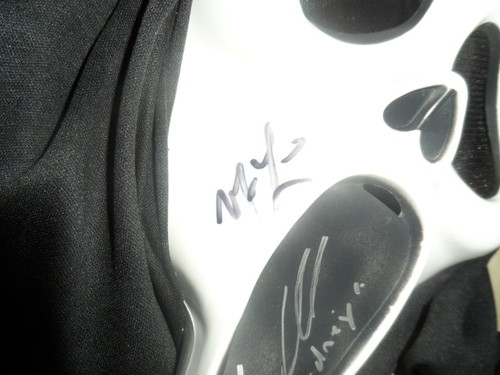 SCREAM GHOSTFACE MASK autographed/signed NEVE CAMPBELL + 2 JSA CERTIFIED - Picture 4 of 10