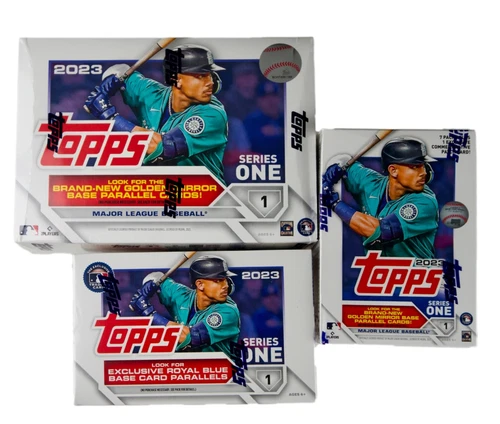 2023 Topps MLB Baseball Cards Series 1: Retail Box, Giant Box, Blaster Box