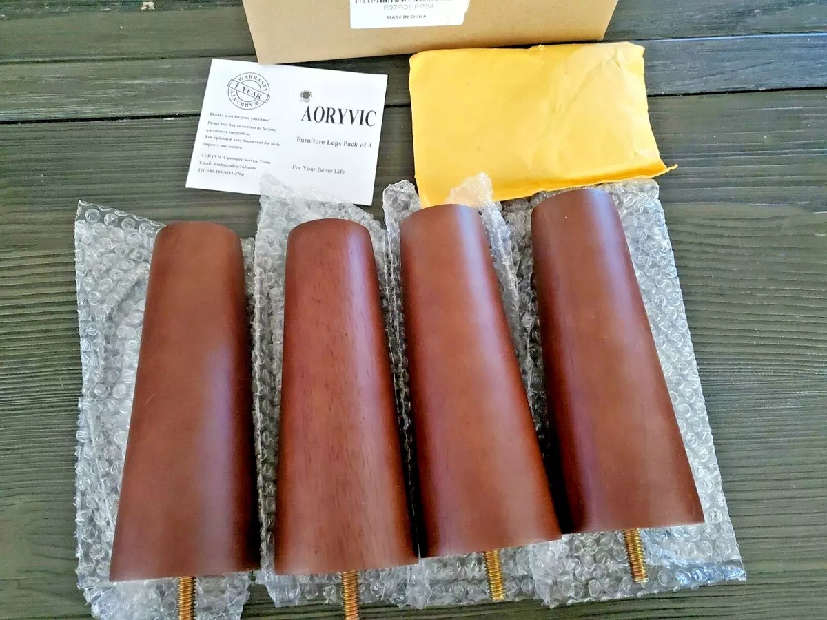 AORYVIC Furniture Legs Wood Sofa Legs Replacement Legs for Cabinet