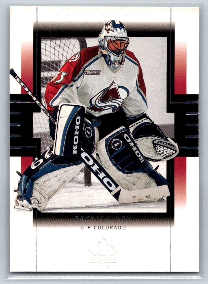 1999-00 SP Authentic #24 Patrick Roy Colorado Avalanche HOF