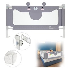 180cm Bettschutzgitter Kinderbettgitter Rausfallschutz Bettgitter für Kinderbett