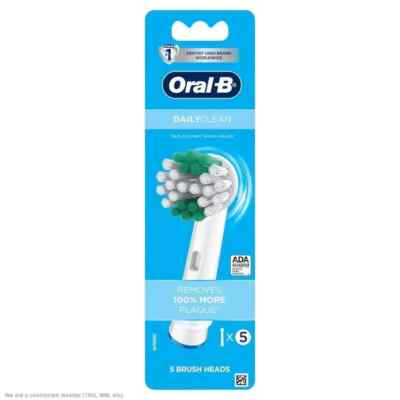 #ad Oral B Daily Clean Electric Toothbrush Replacement Brush Heads 5ct $12.99