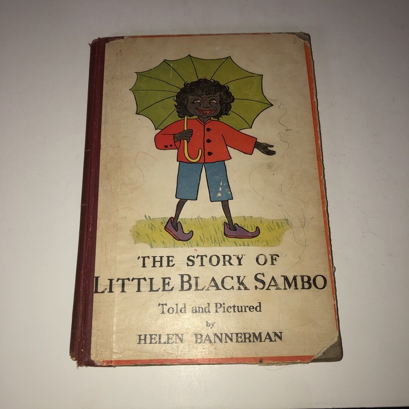 Antique THE STORY OF LITTLE BLACK SAMBO by Helen Bannerman (1931) - Hardcover