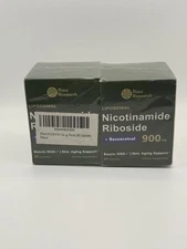 Reus Research NAD+ Nicotinamide Riboside 80ct, 2 Pack sealed