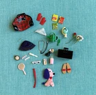 Vintage Barbie Skipper Tutti Ken Accessory Lot Some HTF Pieces