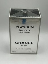CHANEL EGOISTE PLATINUM 75 Ml  VINTAGE OLD FORMULA VERY RARE SPLASH 💎