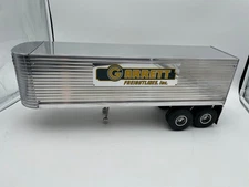 RARE SMITH MILLER - FRED THOMPSON POLISHED 22  INCH GARRETT FRUEHAUF TRAILER
