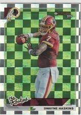 DWAYNE HASKINS 2019 DONRUSS THE ROOKIES TR-1 WASHINGTON & OHIO STATE