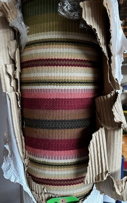 Scalamandré Fabric Venetian Stripe 13 Yards Available Reds, Greens, Browns NIP