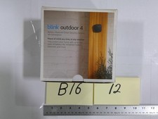 Blink Outdoor 4 4th Gen Battery Security Camera Wireless Black Alexa Open Box