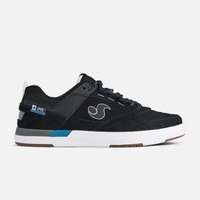 DVS SURESHOCK  Black White Blue  Men  s Size 10.5 DV02829001 Skate Shoes Sneakers