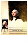 Dr Jim Stamps Maximum Card 20C George Washington 1982 First Day Issue