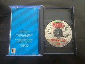 Sega Cd Game Star Wars Rebel Assault Complete