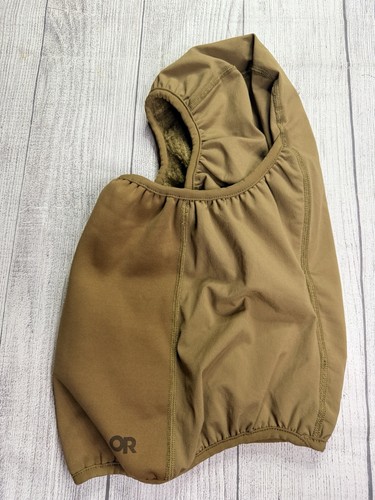 Outdoor Research OR Chameleon Balaclava Coyote Brown Face Neck Covering L/XL