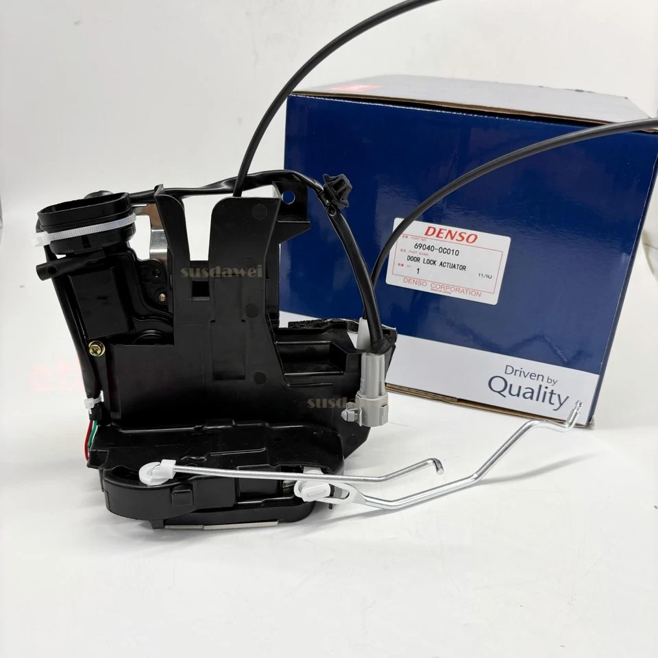 DENSO Left Front Door Latch Lock 69040-0C010 For 2000-2006 Toyota Tundra - Image 2 of 4