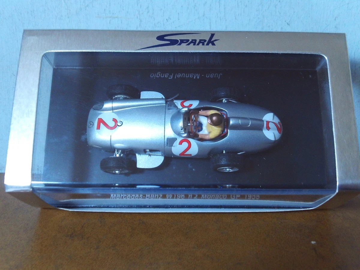 Mercedes - W196R French GP 1954 - Modèle Presse - 1/43 - Autos