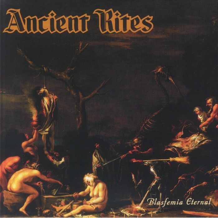 ANCIENT RITES - Blasfemia Eternal (reissue) - limited gatefold clear vinyl LP