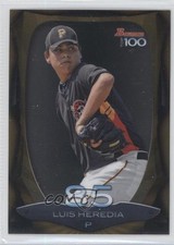 2013 Bowman Top 100 Prospects Luis Heredia #BTP-85 0a1