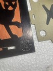 c.1920-30’s Beistle Crepe Paper Die Halloween 4 Panel Lantern & Candle Base X 2 — photo 10