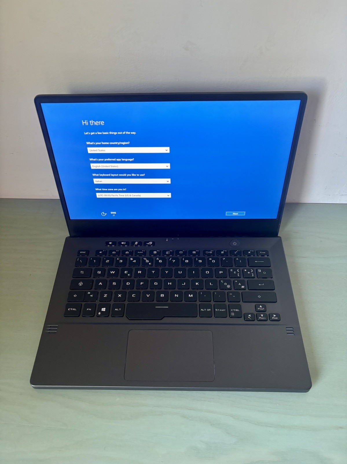 ASUS ROG Zephyrus G14 GA401QM Ryzen 7 RTX 3060 16GB RAM 1TB SSD