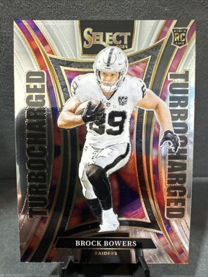 2024 Panini Select, Turbocharged - #6 Brock Bowers (RC)