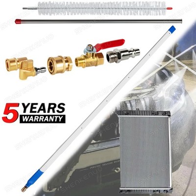 39'' 100CM Car Radiator Cleaning Wand 25° Fan Nozzle Car Truck Power Washer Wand
