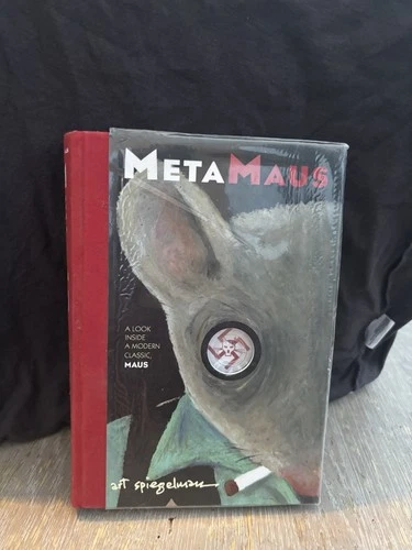 Meta Maus Hardcover Inc Cd /Very Rare Book Vintage Retro Collectable Book