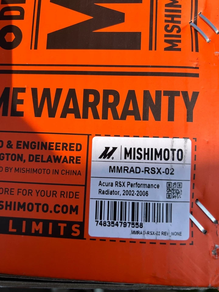Radiador-Std Trans Mishimoto MMRAD-RSX-02 se adapta a Acura RSX 2002 Foto 3 de 3